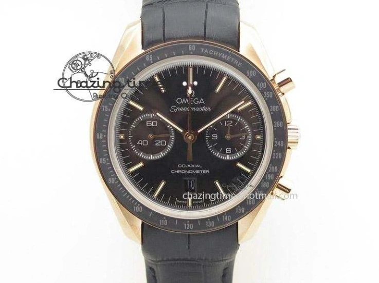 0501 Planet Ocean 43.5mm SS VSF 1:1 Best Edition Black Orange Bezel Black Dial on SS Bracelet A8900 Super Clone Breathable 8003